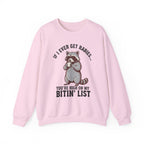 Raccoon 'Bite'n List' Crewneck Sweatshirt