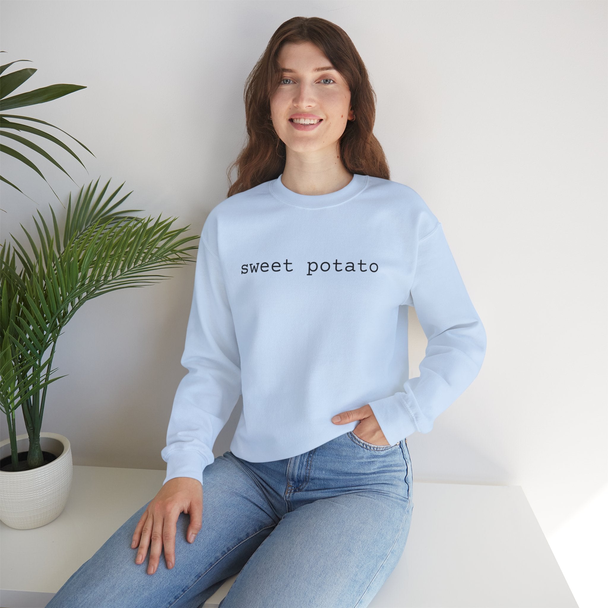 Sweet Potato Crewneck Sweatshirt