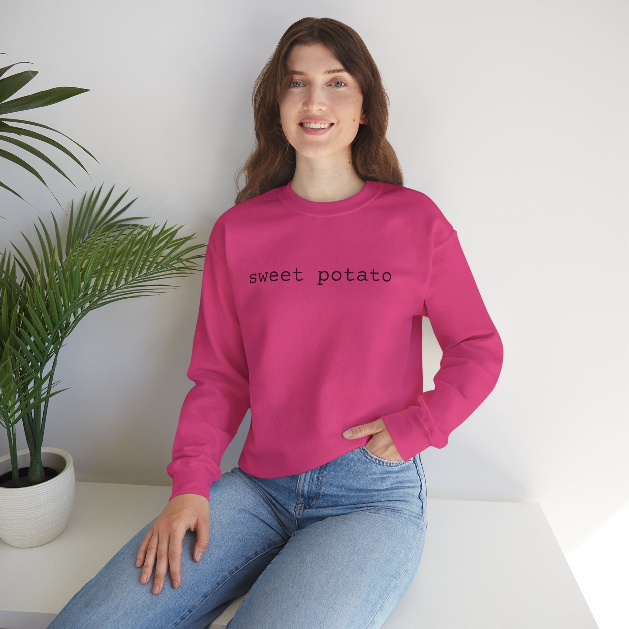 Sweet Potato Crewneck Sweatshirt