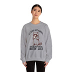 Raccoon 'Bite'n List' Crewneck Sweatshirt