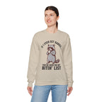 Raccoon 'Bite'n List' Crewneck Sweatshirt