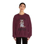Raccoon 'Bite'n List' Crewneck Sweatshirt