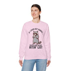 Raccoon 'Bite'n List' Crewneck Sweatshirt
