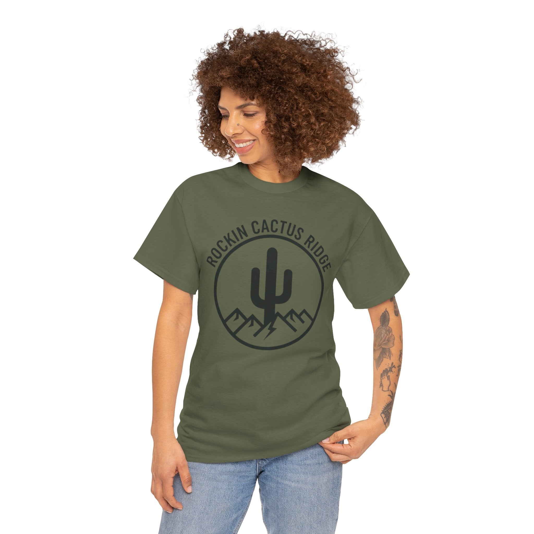 Rockin' Cactus Ridge Logo T-Shirt